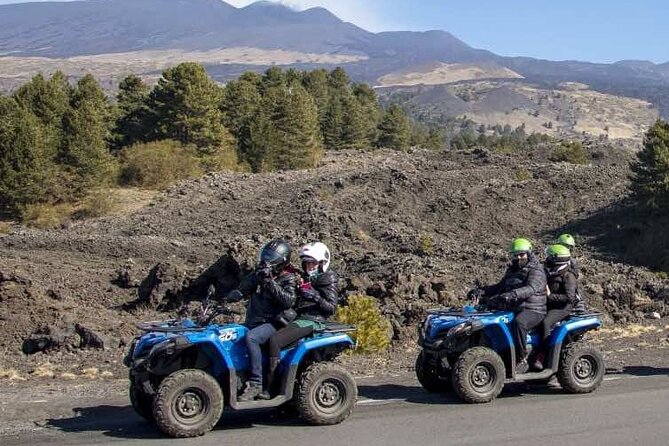 1 1/2 - 2 Hours Guided Excursion of Etna by Quad - The route on Etna: eruptive fractures, lava fields, and black sand