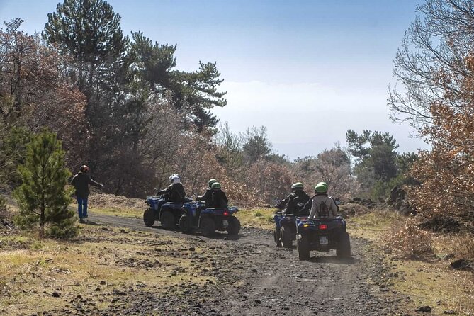 1 1/2 - 2 Hours Guided Excursion of Etna by Quad - Automatic quads: driving comfort and your role