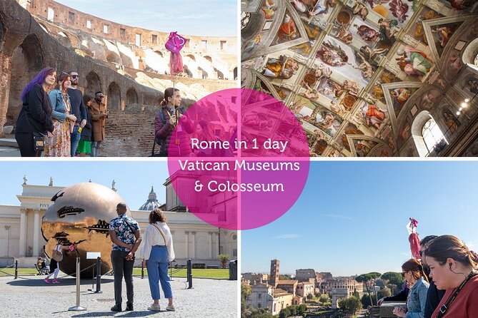 1-Day Rome: Vatican & Colosseum Tour with Transport - Sistine Chapel: The Silence-Only Part