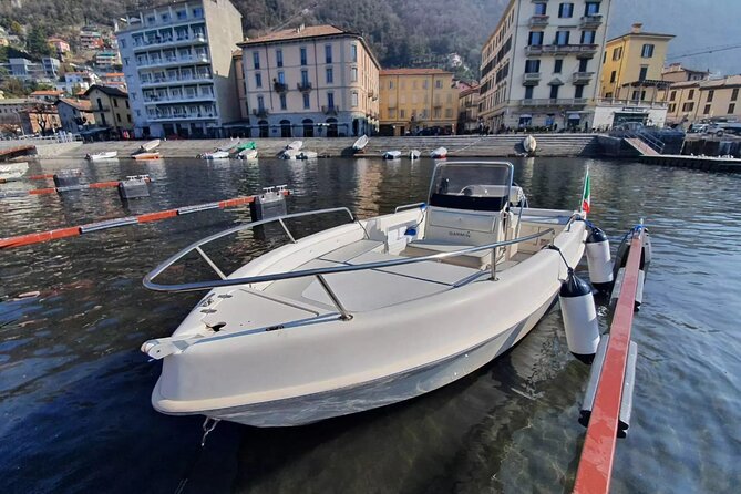 1 Hour Boat Rental Without License 40cv Engine on Lake Como - Where You Start in Como: The Lungo Lario Trieste Dock