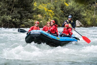 2 hours Rafting on Noce River in val di Sole - The rapids: from grade 2–3 to a grade 4 moment on the Mezzana circuit