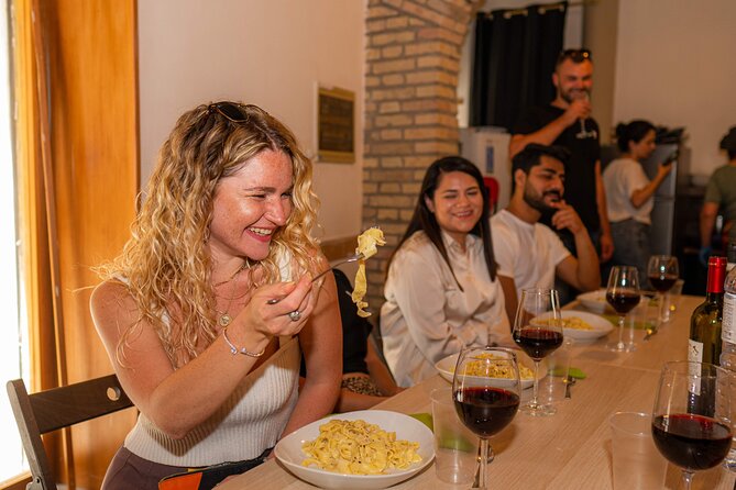 2-in-1 Pasta and Tiramisu Cooking Masterclass in Rome - Drinks With the Meal: Prosecco Start, Wine at the Table, Limoncello Finish