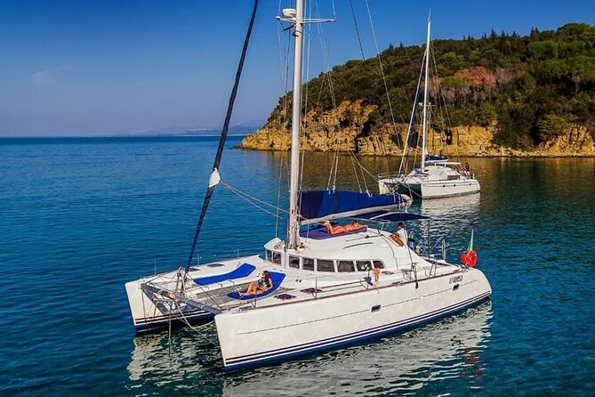 3-Catamaran from Cannigione to the islands of the Archipelago - Razzoli and Santa Maria in the Park: Cliffs, Beaches, and Sea-Watching