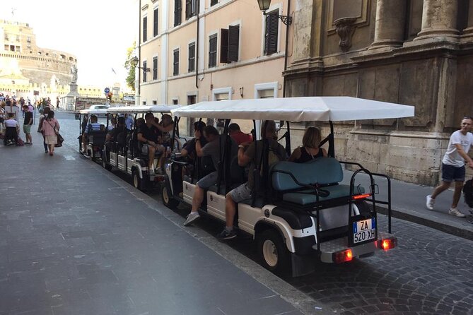 3 hours Private Golf Cart Tour - The major highlights in 3 hours. - Why this 3-hour electric golf cart plan works in Rome