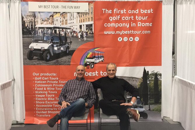 3 hours Private Golf Cart Tour - The major highlights in 3 hours. - Pantheon entry included: the dome, the scale, and the payoff