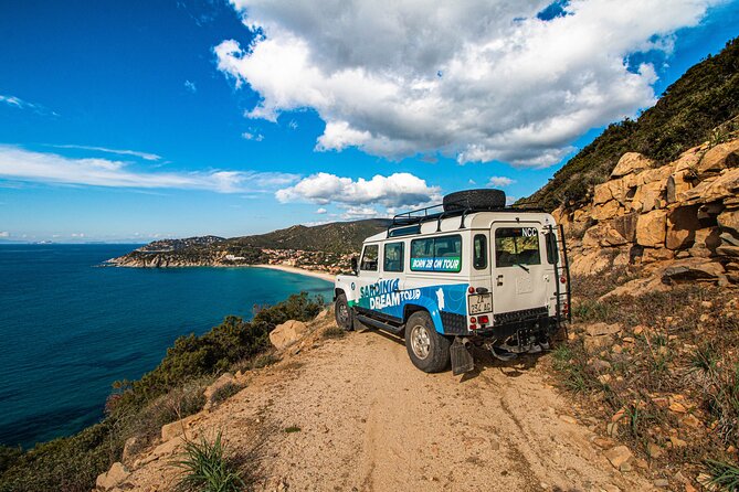 4x4 Mountains And Beaches - Chia area - Spiaggia di Cala Cipolla: close by, and made for an easy second swim