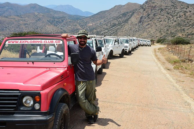 4x4 self drive adventure_Cretan mainland - Pickup, mobile tickets, and why meeting the group matters