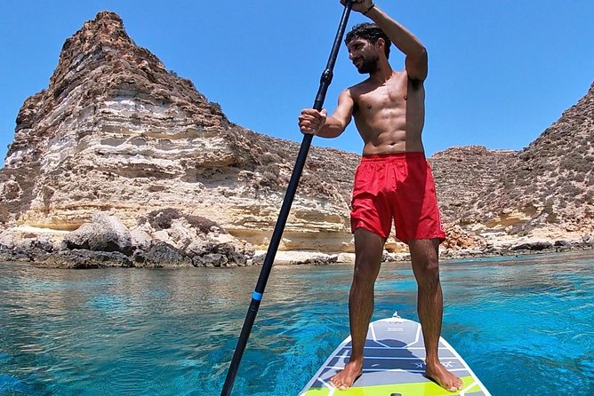 7 hours Boat trip to Lampedusa lunch, SUP and Snorkeling - SUP and snorkeling: how to get the most from your water time