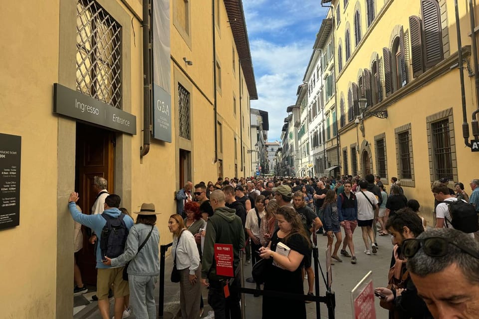 Accademia Gallery Priority Entry Ticket with e-Book - Where You Exchange Your Voucher (And How Not to Waste 30 Minutes)