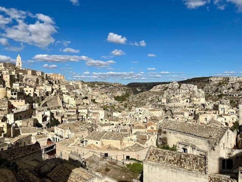 Alberobello & Matera: Guided Tour with Tasting, from Bari - Matera’s Sassi: the guide turns caves into a story you can walk through