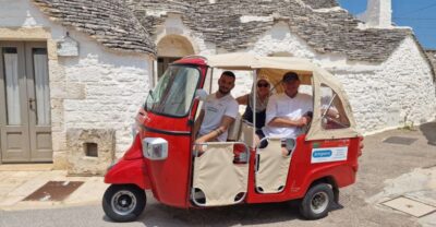 Alberobello: Private Tuk Tuk Tour with Audio Guide - Meeting at AllWays Puglia and How the Vehicles Are Used