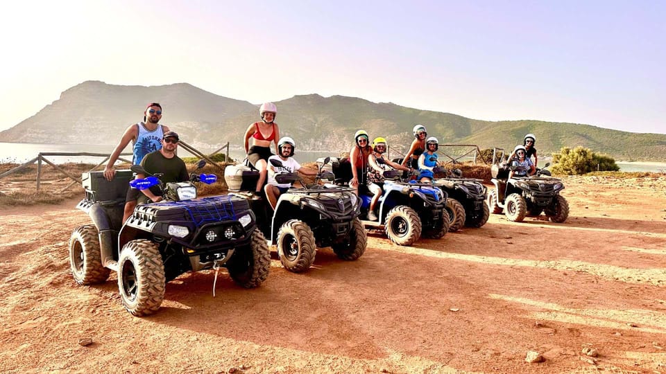 Alghero: Guided Quad Tour with Swim Stop - Porto Ferro Quad Energy: Dirt Tracks, Sea Views, and Two Towers