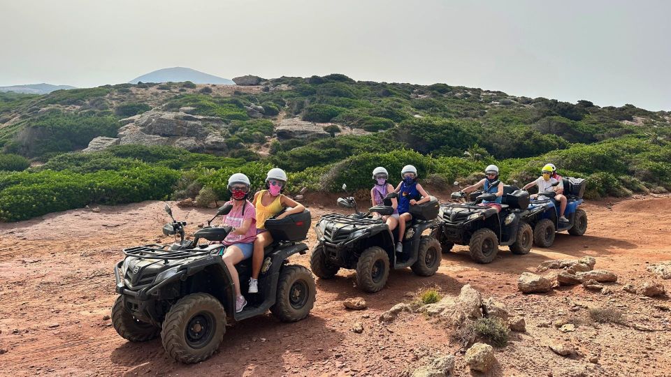 Alghero: Guided Quad Tour with Swim Stop - The 4-Hour Route in Alghero: ~50 km and Three Main Stops