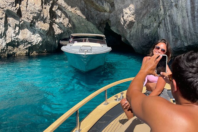 All-Inclusive Capri Boat Tour with City Visit from Positano - Swim and Snorkel Reality: Punta Ventroso and Short Water Breaks