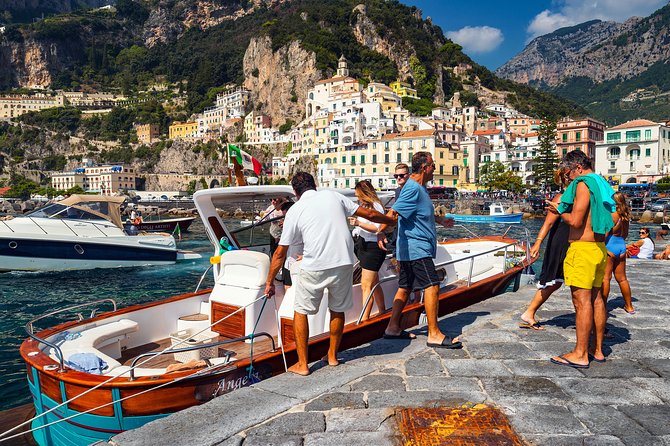Amalfi Coast Boat Tour from Sorrento with Positano Visit - The return cruise: snacks, drinks, and a calmer finish
