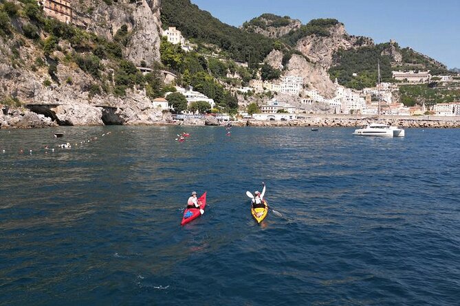 Amalfi Coast : Kayak-Snorkeling tour Pandora Cave & Hidden beach - Where This Kayak Route Starts (Maiori’s Moorea Beach Club)