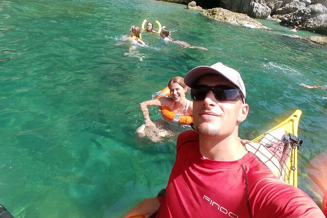 Amalfi Coast : Kayak-Snorkeling tour Pandora Cave & Hidden beach - Pandora Cave and the Sea Caves: Where Light Does the Magic