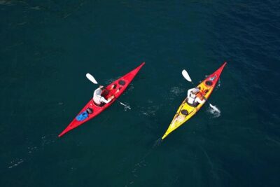 Amalfi Coast : Kayak-Snorkeling tour Pandora Cave & Hidden beach - Acquachiara Beach Stop: The Swim-and-Snorkel Reset
