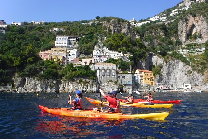 Amalfi Coast Kayak Tour: Explore Caves, Arches & Hidden Beaches - Paddling the Amalfi stretch: beaches, arches, and the Arc of Lovers