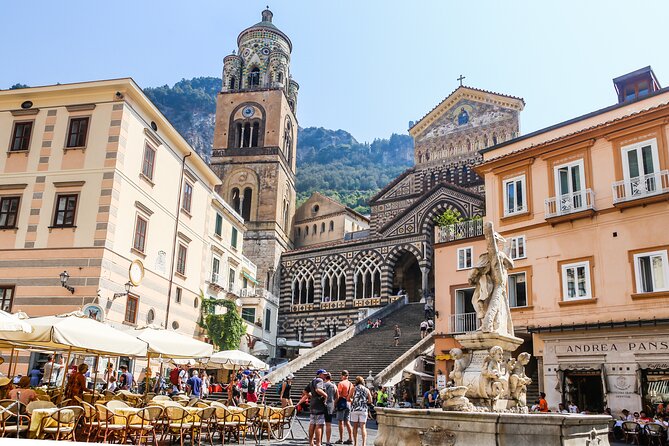 Amalfi Coast & Positano Day Trip from Rome with Coastal Cruise - Amalfi stop: two hours of history, cathedral views, and a lemon break