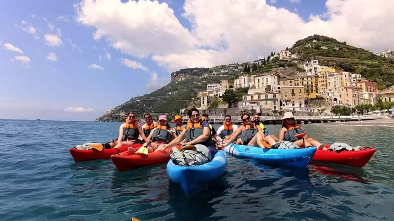 Amalfi: Kayak/Snorkel Tour to Pandora Cave with Lemon Spritz - Key highlights you’ll actually feel