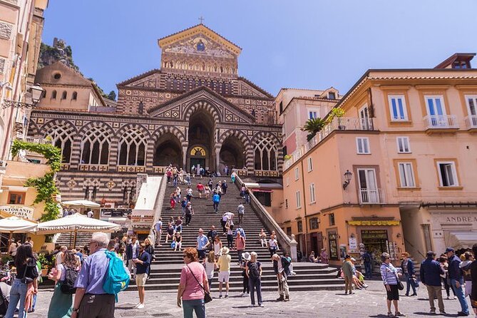 Amalfi, Positano and Ravello: Boat Tour from Naples - Sorrento Coast Highlights: Queen Giovanna’s Baths and Punta Campanella