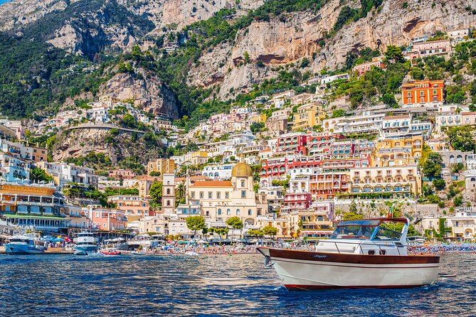 Amalfi & Positano Boat Experience with Free Time & Transfer - Positano on your own: shopping time with room to breathe