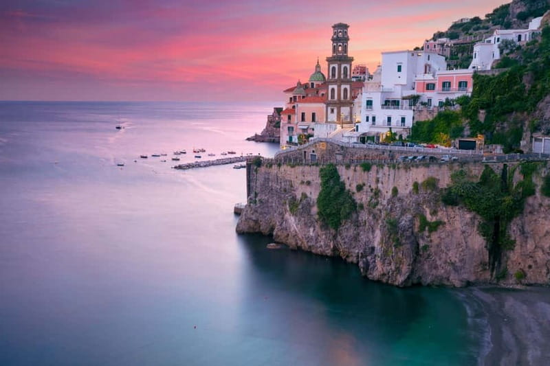 Amalfi: Sunset Boat Tour with Fruit and Drinks - Furore Fjord: Italy’s Only Natural Fjord