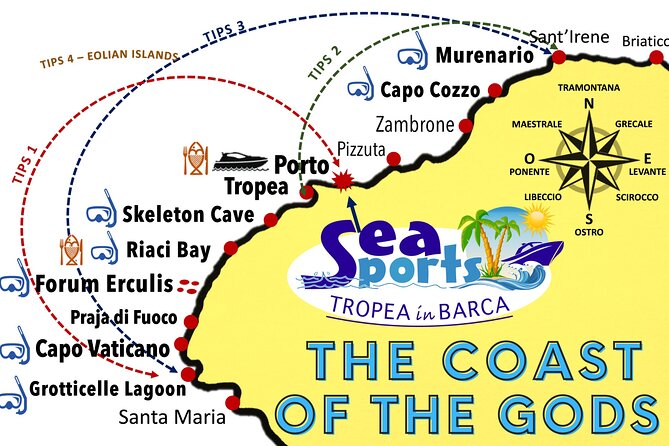 Amazing boat trip from Tropea to Capo Vaticano - 6 to 12 people - Price and value: is $84.65 a fair deal?