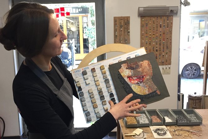Ancient Mosaic Workshop in Rome - Coffee, tea, and a cool break from sightseeing pressure