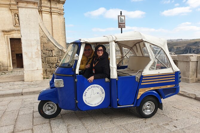 Ape Calessino Tour Sassi of Matera "Standard" - Your first glimpse of Matera’s “lived-in” history