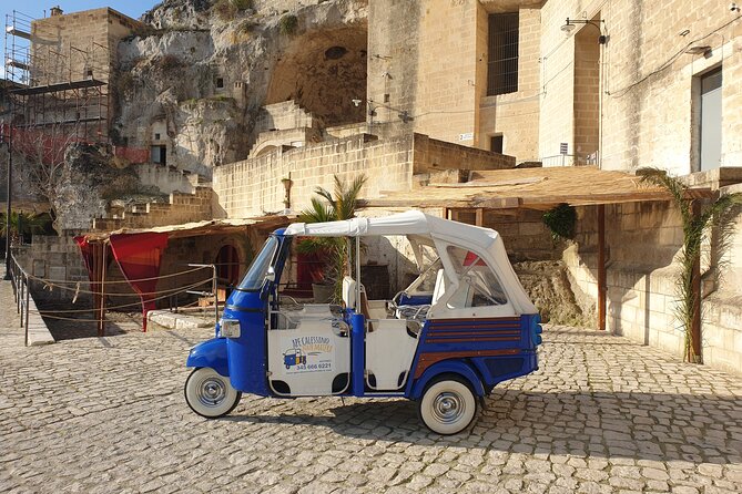 Ape Calessino Tour Sassi of Matera "Standard" - The English audio guide: useful, but you have to let it work