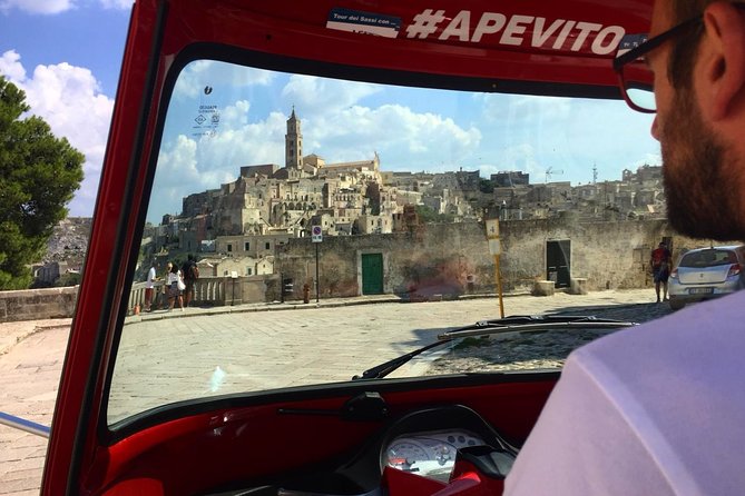 Ape tour Matera - Guided tour in ape calessino - Piazza Duomo: quick views plus optional cathedral interior time
