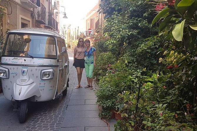 Apelisetta tuk tuk: 1 tour of Cagliari - Poetto Beach: Riding Close to the Sand (and Reaching Marina Piccola)