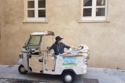 Apelisetta tuk tuk: 1 tour of Cagliari - Getting Started With ApeLisetta: Easy Timing, Real Convenience