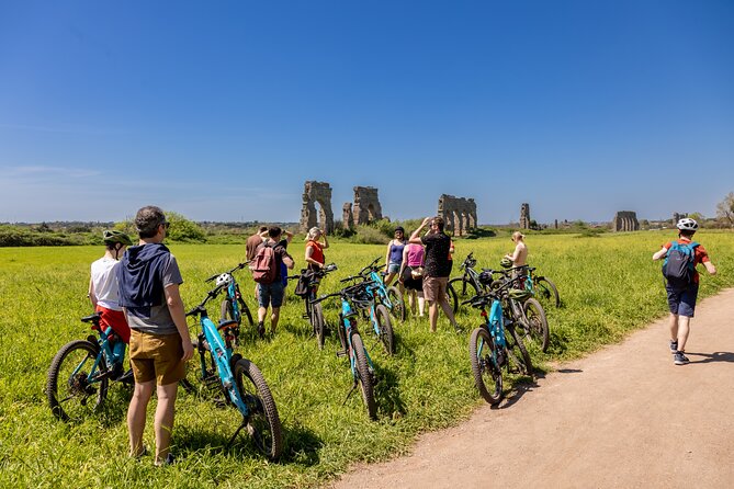 Appian Way & Aqueducts small group e-bike tour(catacombs & food) - Fonte Acqua Egeria and Mercato di Campagna Amica: Food With a Local Routine