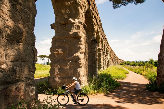 Appian Way, Catacombs and Aqueducts Park Tour with Top E-Bike - Appian Way by e-bike: what the day really feels like