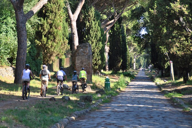 Appian Way, Catacombs and Aqueducts Park Tour with Top E-Bike - Via Appia Antica: where Rome gets quieter fast