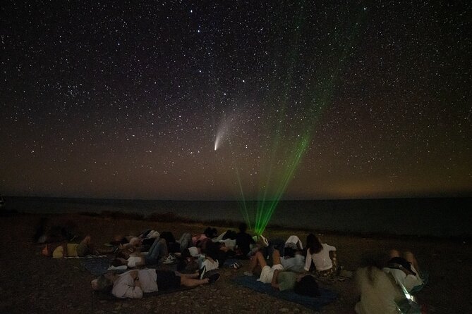 Astronomical excursion to Ustica - The stars as a storybook on Ustica’s darkest point