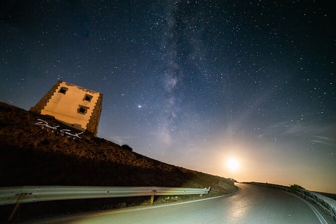 Astronomical excursion to Ustica - Timing matters: 10:15 pm and avoiding the full moon