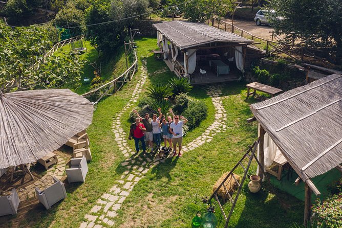 Authentic Farm Tour with Pizza, Cheese, Wine & Limoncello Tasting - Entering Agriturismo Primaluce: A Real Working Farm Above Sorrento
