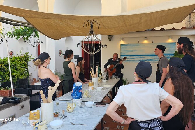 Authentic Pasta & Pizza Cooking Class with Sorrento Coast Pickup - A 5pm Start in Sorrento, With Historic Villa Views