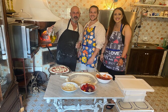 Authentic Pasta & Pizza Cooking Class with Sorrento Coast Pickup - Wines, Music, and the Small-Group Social Energy