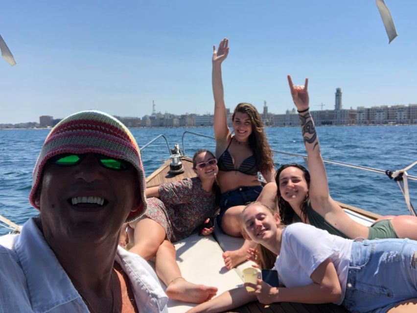 Bari by boat: admire the city from the sea with Aperitivo - Small group size (up to 8): why it feels calmer