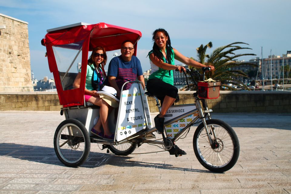 Bari: Old Town Guided Eco-Friendly Rickshaw Tour - Why this Bari vecchia rickshaw works so well
