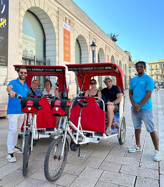 Bari: Old Town Guided Eco-Friendly Rickshaw Tour - Starting at VELO SERVICE near Piazza Mercantile