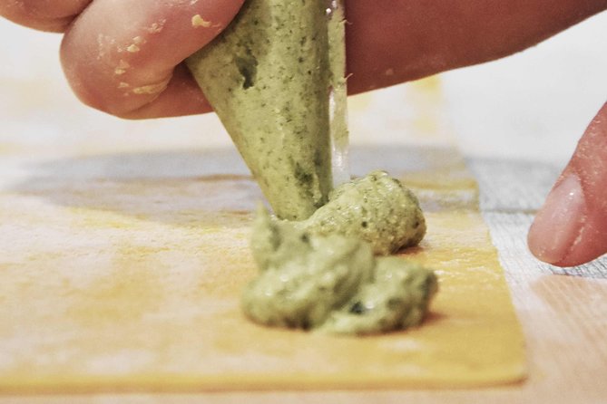 Become a Masterchef in Rome: Pasta, Ravioli and Tiramisù Class - Ravioli from Scratch: Filling, Folding, and Finishing