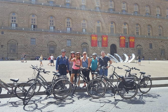 Bike Tour of Florence with Piazzale Michelangelo - Pitti from the Outside, Ponte Vecchio Up Close