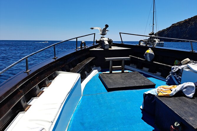 Boat excursion with lunch on board to discover Ischia - La Sgarrupata and San Pancrazio: the wild coast, then lunch near the Green Grotto