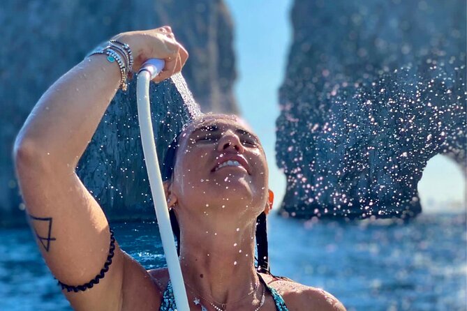 Boat Tour in Capri Italy - Faraglioni, bays, and that green-sapphire water effect